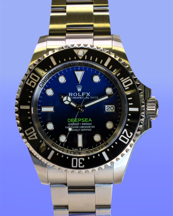 No Reserve - 2025 Rolex Sea-Dweller Deepsea "James Cameron" 44MM Blue Dial Oyster Bracelet (136660)
