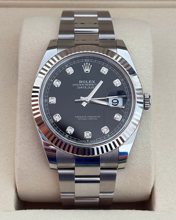 2026 Rolex Datejust 41MM Black Dial Oyster Bracelet (126334)