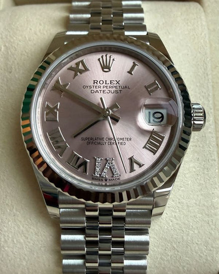 2026 Rolex Datejust 31MM Pink Dial Jubilee Bracelet (278274)