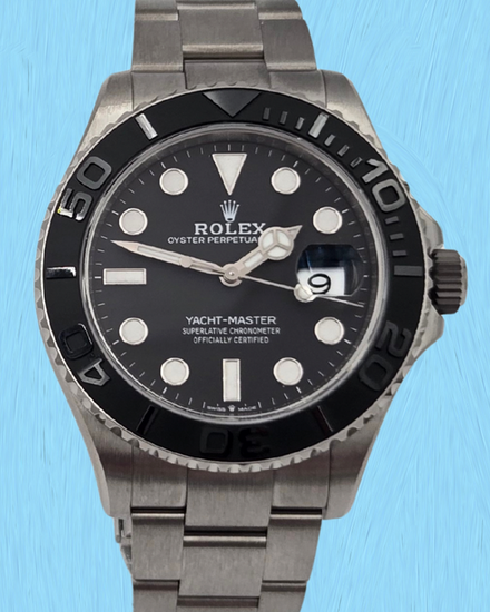 2026 Rolex Yacht-Master 42MM Black Dial Titanium Oyster Bracelet (226627)