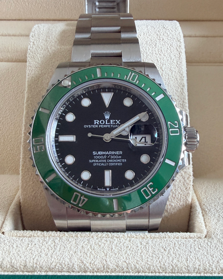 2023 Rolex Submariner Date "Starbucks" 41MM Black Dial Oyster Bracelet (126610LV)
