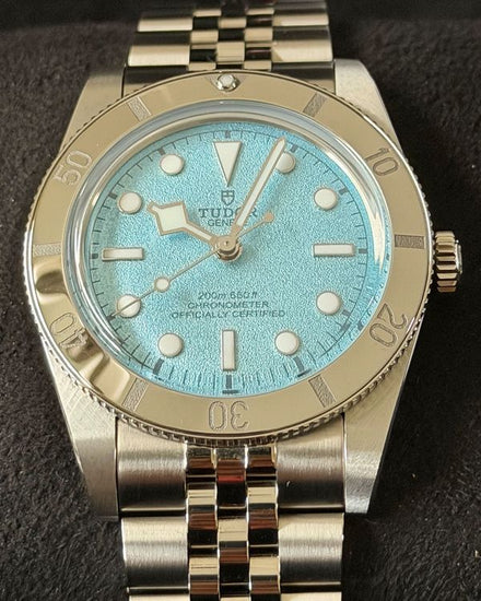 2025 Tudor Black Bay 54 "Lagoon Blue" 37MM Blue Dial Steel Bracelet (79000)