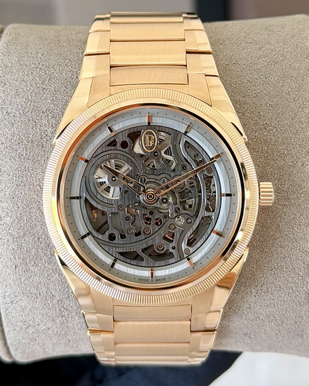 2024 Parmigiani Fleurier Tonda 40MM Skeleton Dial Rose Gold Bracelet (PFC912-2020001-200182)