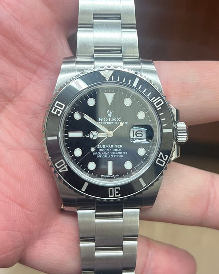 2018 Rolex Submariner Date 40MM Black Dial Oyster Bracelet (116610LN)