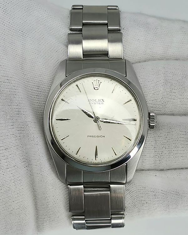 Rolex Oyster Precision 36MM Silver Dial Oyster Bracelet (6424)