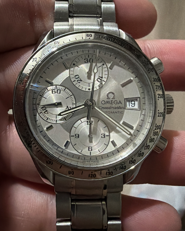 Omega Speedmaster Date 39MM Silver Dial Steel Bracelet (3513.30.00)