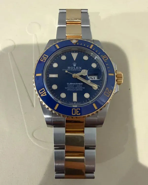 2023 Rolex Submariner Date "Bluesy" 41MM Blue Dial Two-Tone Oyster Bracelet (126613LB)
