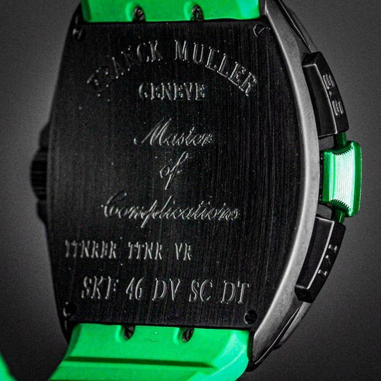 No Reserve - 2024 Franck Muller Skafander 46MM Black Dial Rubber Strap (SKF 46 DV SC DT TTNR BR)