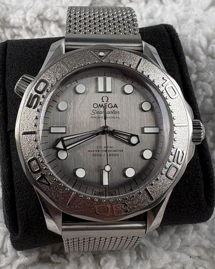 2026 Omega Seamaster Diver 300M 42MM Grey Dial Steel Bracelet (210.30.42.20.06.002)