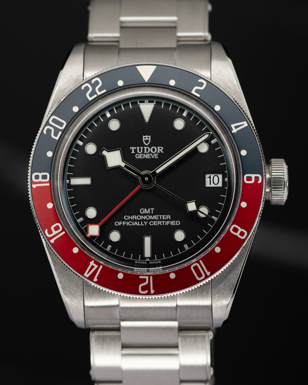 No Reserve - 2024 Tudor Black Bay GMT "Pepsi" 41MM Black Dial Steel Bracelet (79830RB)