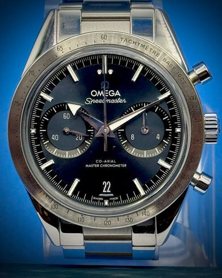 2024 Omega Speedmaster '57 40.5MM Blue Dial Steel Bracelet (332.10.41.51.03.001)