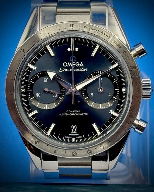 2024 Omega Speedmaster '57 40.5MM Blue Dial Steel Bracelet (332.10.41.51.03.001)