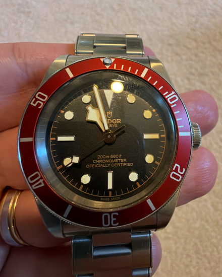 2021 Tudor Black Bay Heritage 41MM Black Dial Steel Bracelet (79230R)