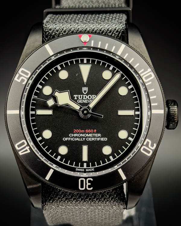 2020 Tudor Black Bay Heritage "Dark" 41MM Black Dial Textile Strap (79230DK)