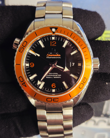 2021 Omega Seamaster Planet Ocean 600M 45.5MM Black Dial Steel Bracelet (232.30.46.21.01.002)