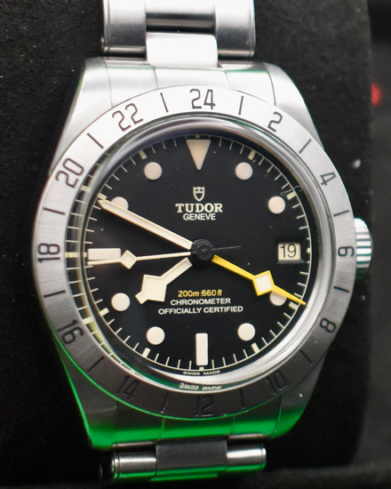 2022 Tudor Black Bay Pro 39MM Black Dial Steel Bracelet (79470)