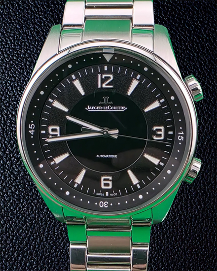 2019 Jaeger-LeCoultre Polaris 41MM Black Dial Steel Bracelet (Q9008170)
