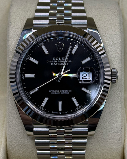 2026 Rolex Datejust 41MM Black Dial Jubilee Bracelet (126334)