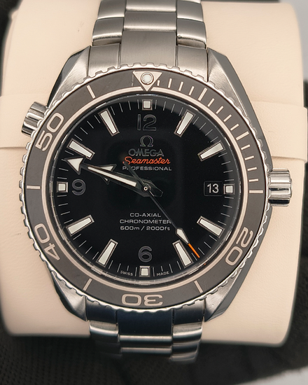 Omega Seamaster Planet Ocean 600M 42MM Black Dial Steel Bracelet (232.30.42.21.01.003)