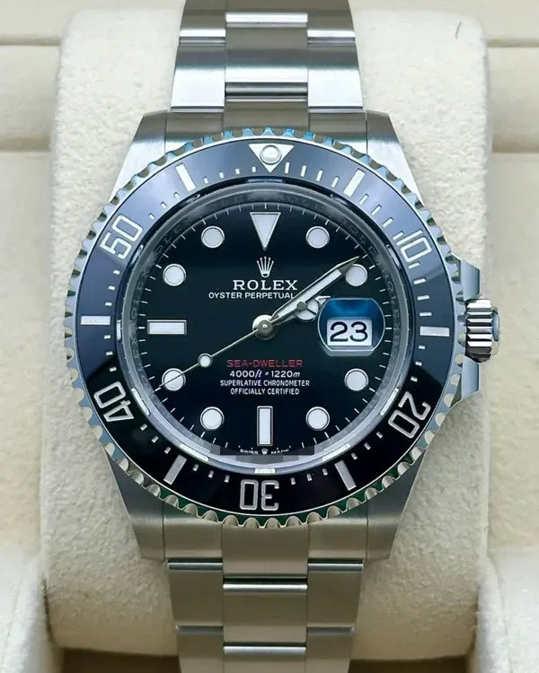 2024 Rolex Sea-Dweller "Red" 43MM Black Dial Oyster Bracelet (126600)