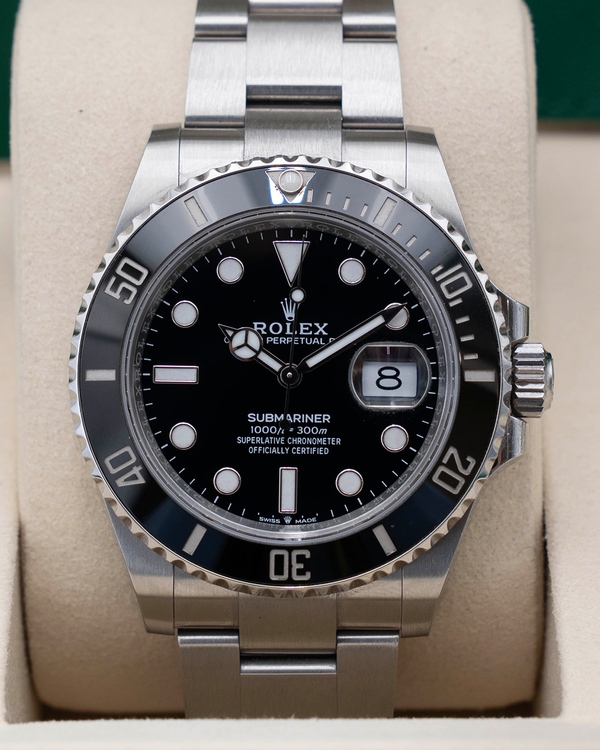 2025 Rolex Submariner Date 41MM Black Dial Oyster Bracelet (126610LN)