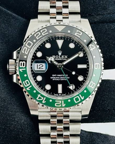 2026 Rolex GMT-Master II "Sprite" 40MM Black Dial Jubilee Bracelet (126720VTNR)