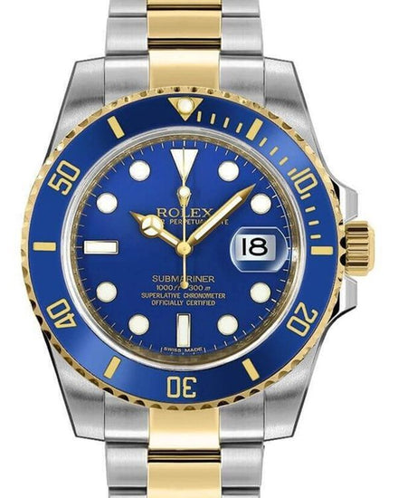 2019 Rolex Submariner Date "Bluesy" 40MM Blue Dial Two-Tone Oyster Bracelet (116613LB)
