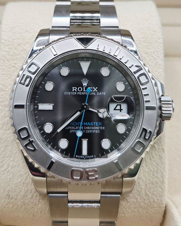 Rolex Yacht-Master 40MM Rhodium Dial Oyster Bracelet (116622)