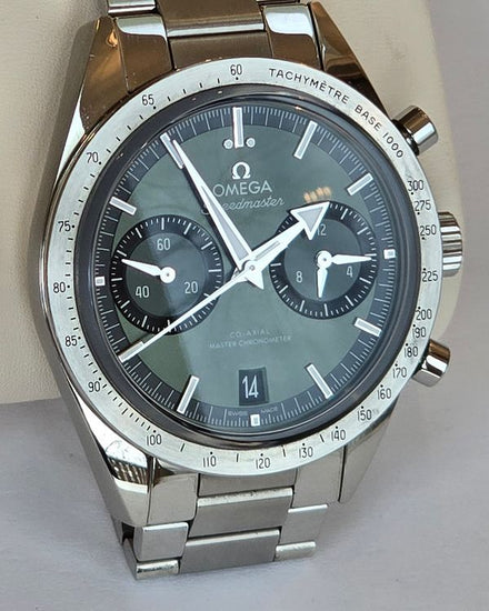 2022 Omega Speedmaster '57 40.5MM Green Dial Steel Bracelet (332.10.41.51.10.001)