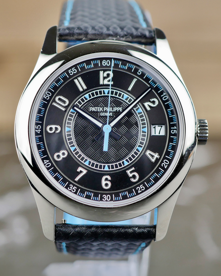 2024 Patek Philippe Calatrava 40MM Black Dial Leather Strap (6007G-011)