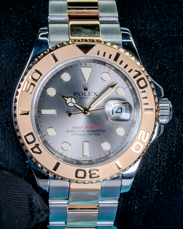 2015 Rolex Yacht-Master 40MM Silver Dial Two-Tone Oyster Bracelet (16623)
