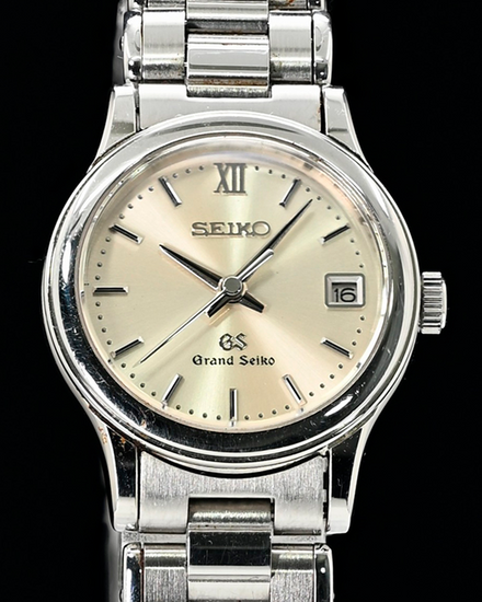 No Reserve - Grand Seiko Historical 24.5MM Quartz Silver Dial Steel Bracelet (STGF021)