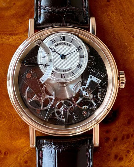 2024 Breguet Tradition Seconde Retrograde 40MM Skeleton Dial Leather Strap (7097BR/G1/9WU)