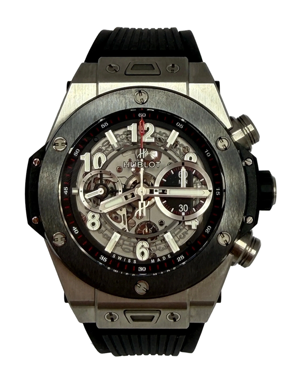 Hublot Big Bang Unico 45MM Skeleton Dial Rubber Strap (411.NM.1170.RX)