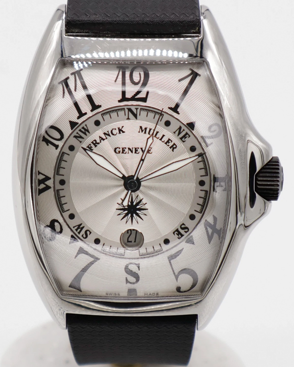 Franck Muller Mariner 43.3MM Silver Dial Rubber Strap (9080 SC MARINER)