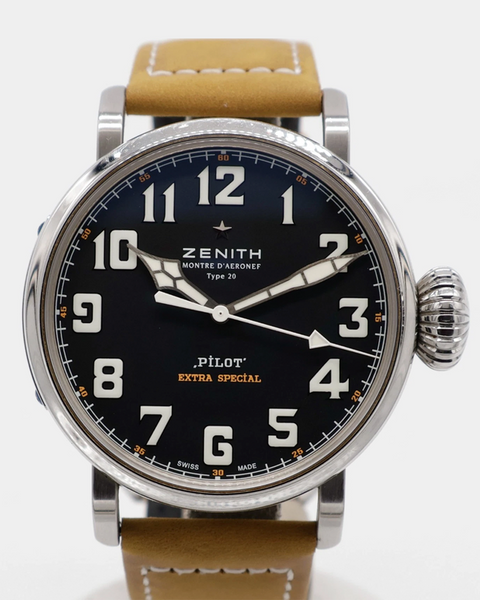 【ll2o】 2015 Zenith Pilot Type 20 Extra Special 45MM Black Dial