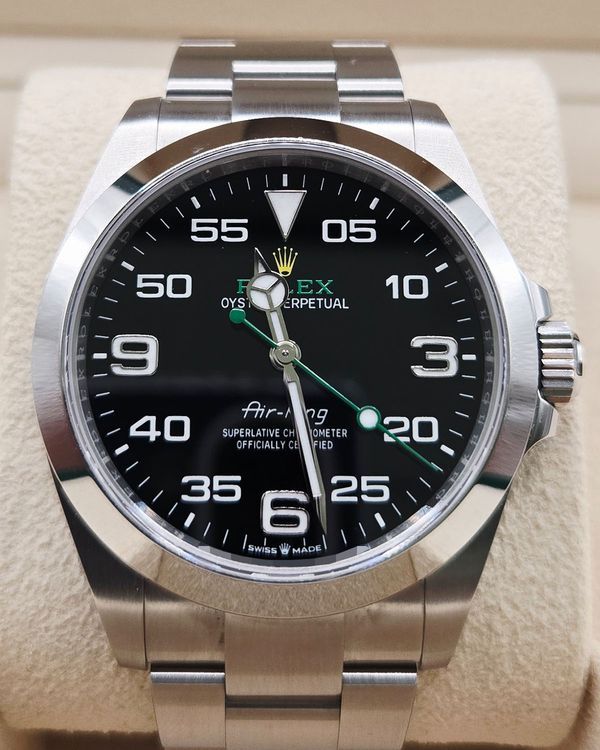 2024 Rolex Air-King 40MM Black Dial Oyster Bracelet (126900)