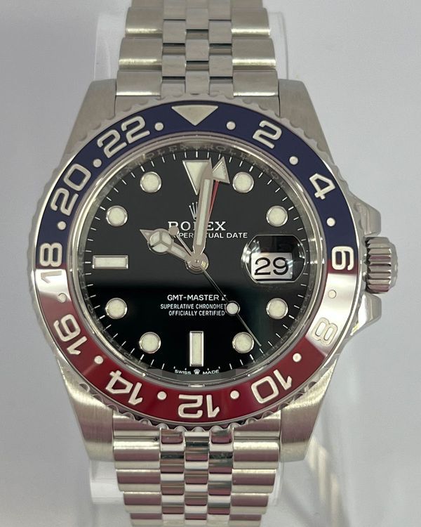 2021 Rolex GMT-Master II "Pepsi" 40MM Black Dial Jubilee Bracelet (126710BLRO)