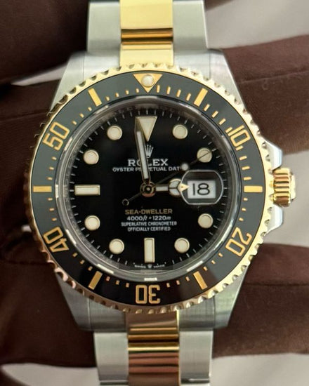 2024 Rolex Sea-Dweller 43MM Black Dial Two-Tone Oyster Bracelet (126603)
