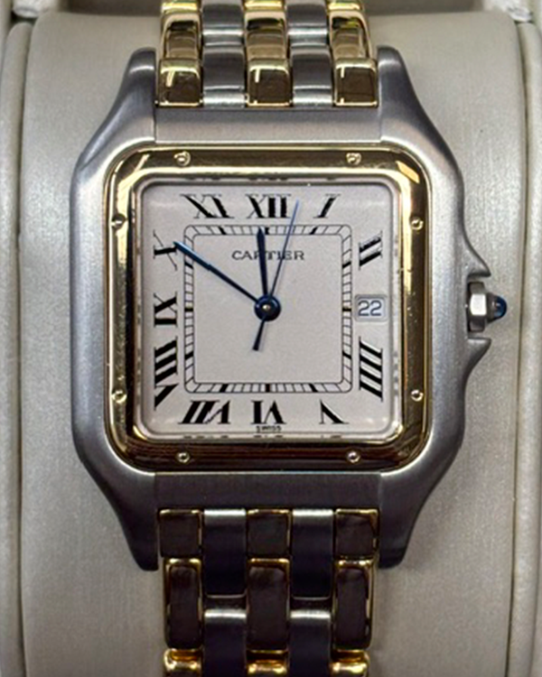 Cartier Panthère De Cartier 29MM Quartz Off-White Dial Two-Tone Bracelet (187957)
