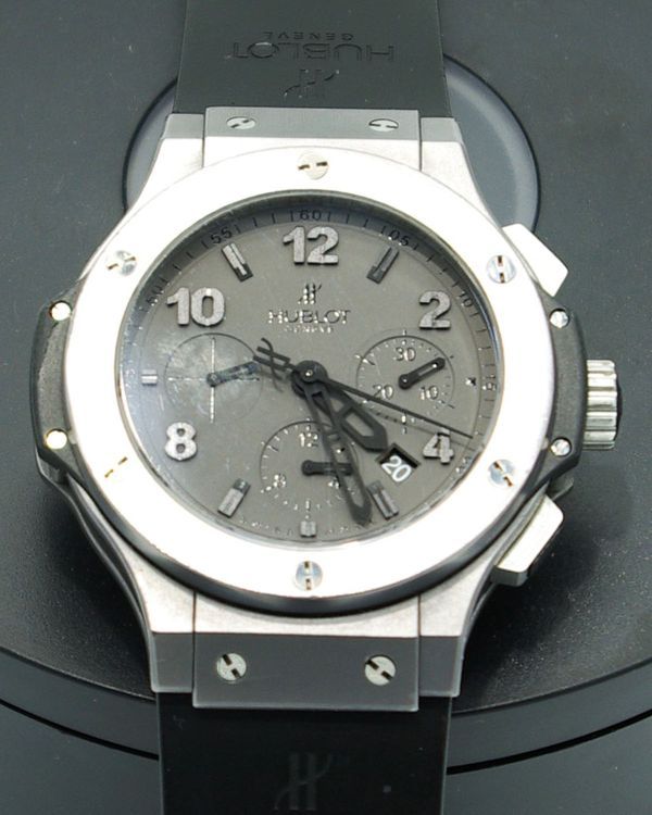 Hublot Big Bang 44MM Grey Dial Rubber Strap (301.AI.460.RX)