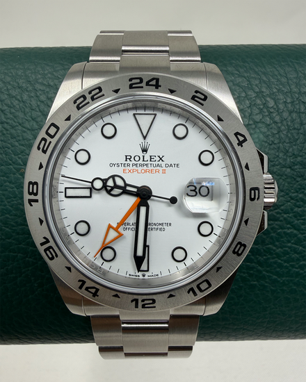 2025 Rolex Explorer II "Polar" 42MM White Dial Oyster Bracelet (226570)