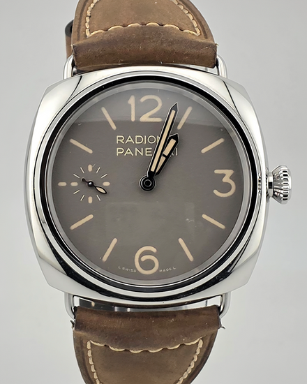 2023 Panerai Radiomir Officine L.E. 45MM Brown Dial Leather Strap (PAM01385)