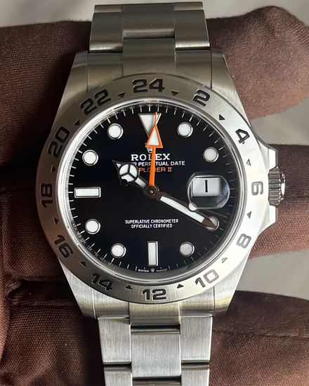 2021 Rolex Explorer II 42MM Black Dial Oyster Bracelet (226570)