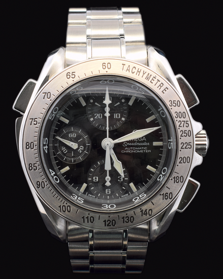 Omega Speedmaster Split-Seconds Rattrapante 42MM Black Dial Steel Bracelet (3540.50.00)