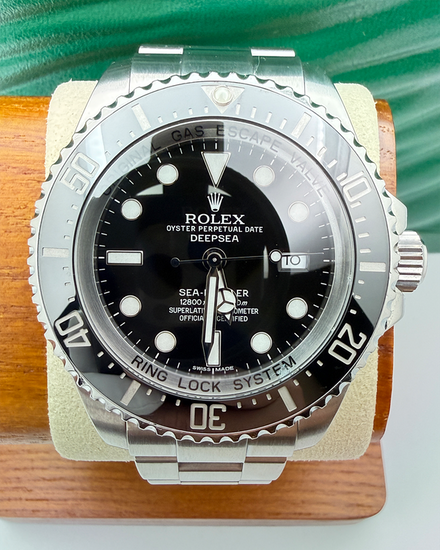 No Reserve - 2012 Rolex Sea-Dweller Deepsea 44MM Black Dial Oyster Bracelet (116660)