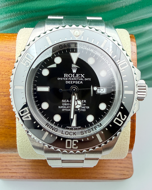 No Reserve - 2012 Rolex Sea-Dweller Deepsea 44MM Black Dial Oyster Bracelet (116660)