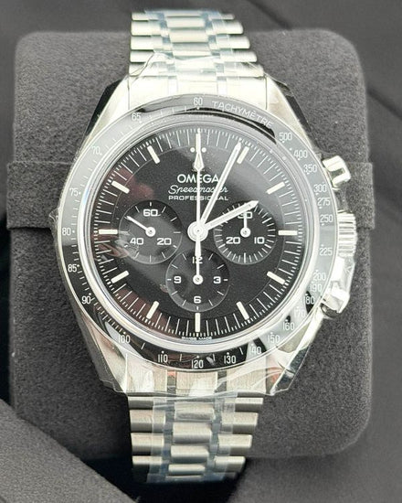 2026 Omega Speedmaster Professional Moonwatch 42MM Black Dial Steel Bracelet (310.30.42.50.01.002)