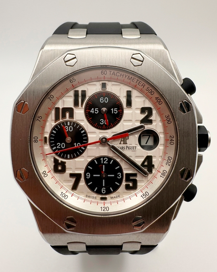 2017 Audemars Piguet Royal Oak Offshore Chronograph "Panda" 42MM White Dial Rubber Strap (26170ST.OO.D101CR.02)
