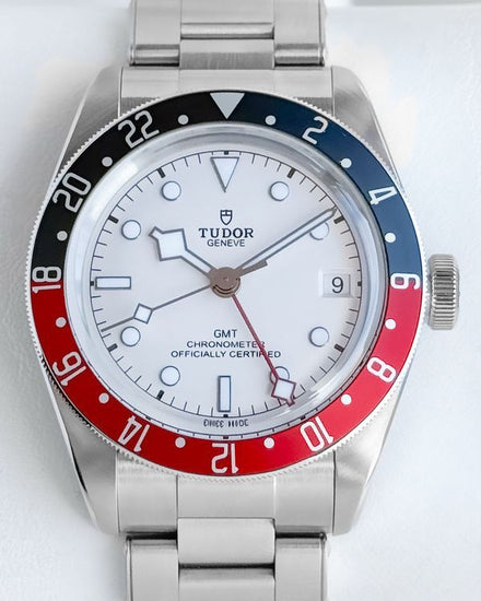 2023 Tudor Black Bay GMT "Pepsi" 41MM White Dial Steel Bracelet (79830RB)